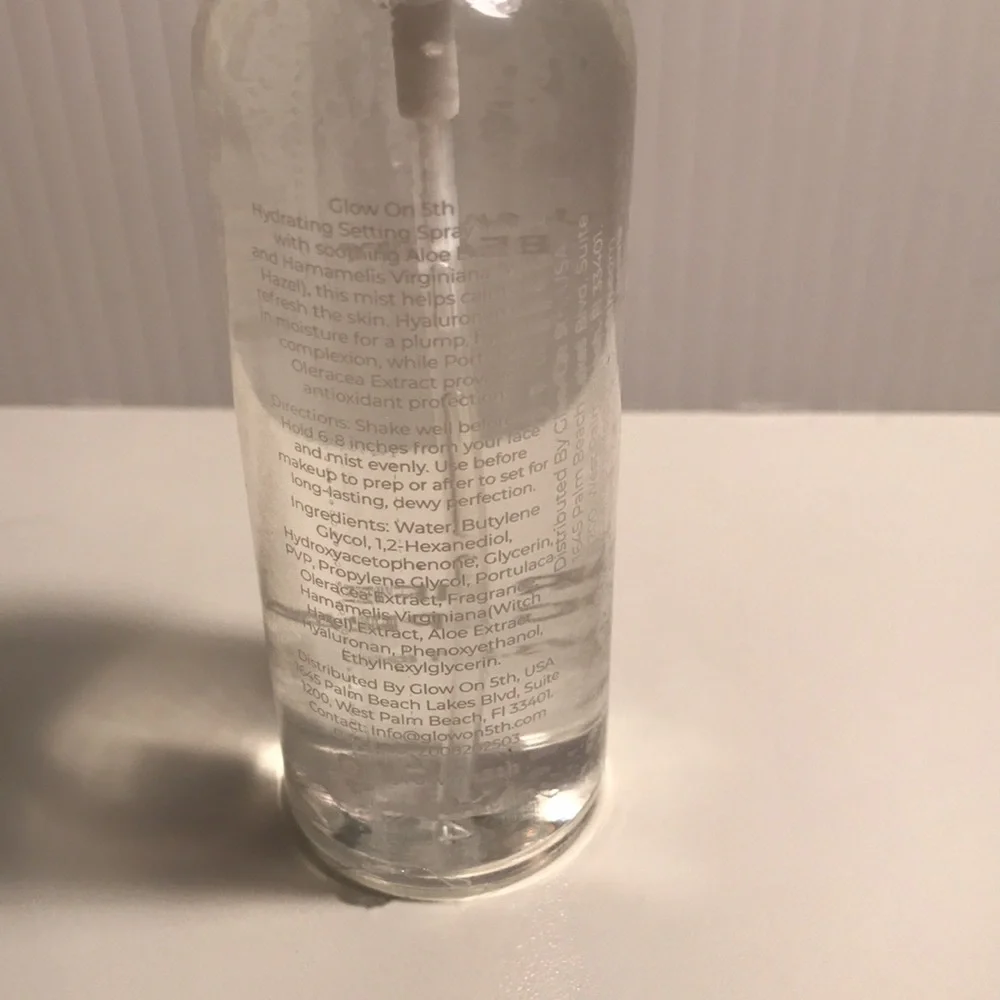 GLOW ON 5TH Set For Life Setting Spray 3.5oz NEW